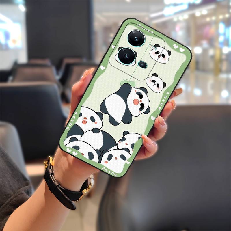 Soft case Cartoon Phone Case For VIVO V25 5G/V25E 4G/X80 Lite protective Anti-dust Cute Full wrap Silicone Anti-knock
