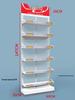 Compact Snack & Gum Display Rack with Multi-Layer Hooks for Supermarkets
