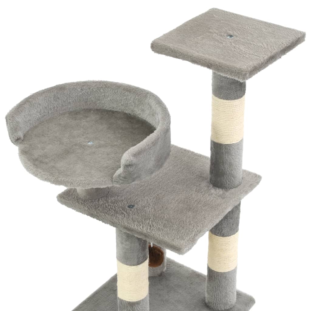 Cat Scratching Post with Sisal Scratching Posts 65 cm Grey