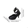 1/4 Doll High Heel Shoes, Mini Comfortable DIY Decoration, Costume Accessories for
