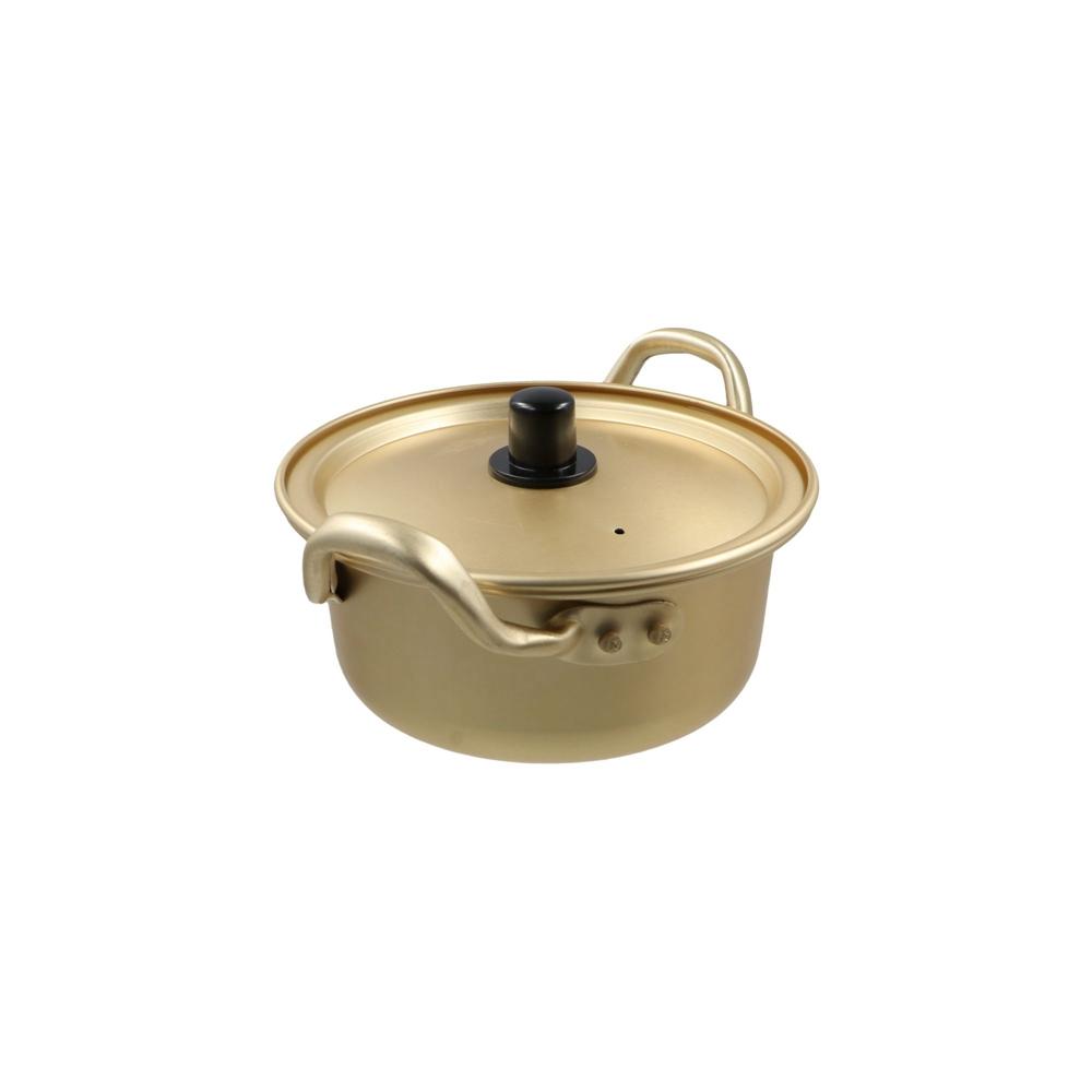 Small Creative Aluminum Fast With Lid Kitchen Tools Cookware Soup Pot Noodle Pot Ramen Pot