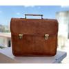 Мужской портфель ручной работы из натуральной кожи, винтажный портфель для ноутбука, сумка-портфель