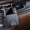 Автомобильный чехол для вентиляционного отверстия, органайзер для солнцезащитных очков, кожаный автомобильный органайзер для вентиляционного отверстия, сумка для хранения, чехол для телефона, держатель, карман для мобильного телефона