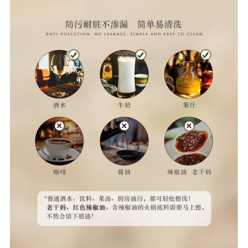 Premium PVC Leather Table Mat Dining Coffee Water Oil Stain Resistant Heat Insulating Decorative Placemat