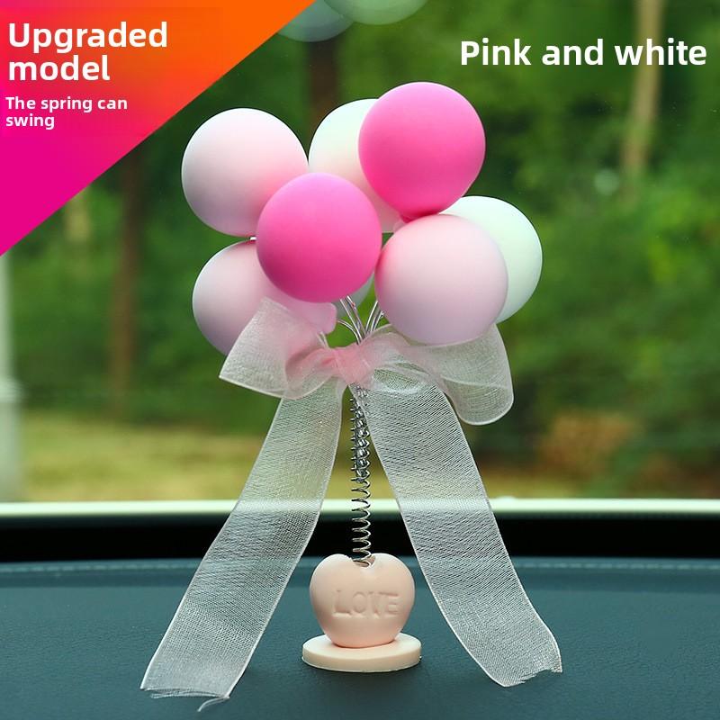 Новые Креативные Предметы для Украшения Автомобиля - Воздушные Шары 'Любовь' для Машин, Украшения для Автомобиля, Декор для Авто, Милые Аксессуары с Шариками