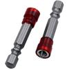 1/4" Насадки для отвертки Красная головка Магнитная отвертка Шестигранный хвостовик С намагничивателем Крестовая магнитная бита Ручной Электрический Инструмент для закручивания винтов Аксессуары
