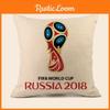 Хлопковая наволочка с эмблемой для 32 команд-участниц чемпионата мира по футболу для дома, бара, лаунжа