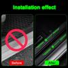 New New Luminous Car Door Sill Trim Stickers Protective Strip Film Decal for Volkswagen Polo Golf Touran Beetle Jetta Tiguan