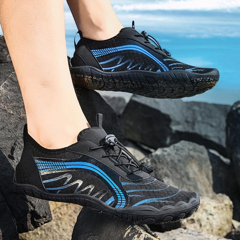 Новая уличная быстросохнущая обувь-амфибия для рыбалки, мужская обувь для плавания, пляжная обувь для ходьбы по воде, женская уличная спортивная обувь, нескользящая, для легкой атлетики