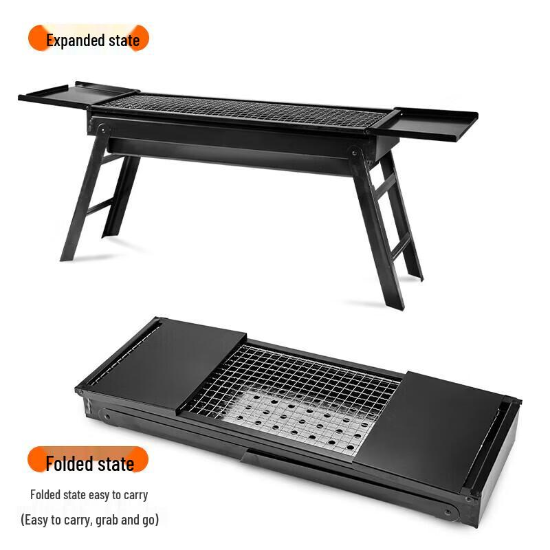 Portable Foldable Outdoor Charcoal BBQ Grill