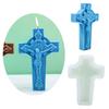 Cross Silicone Mold DIY Virgin Candle Molds Aromatherapy Cast Mould Handmade Soap Resin Gypsum Mold Home Decorations