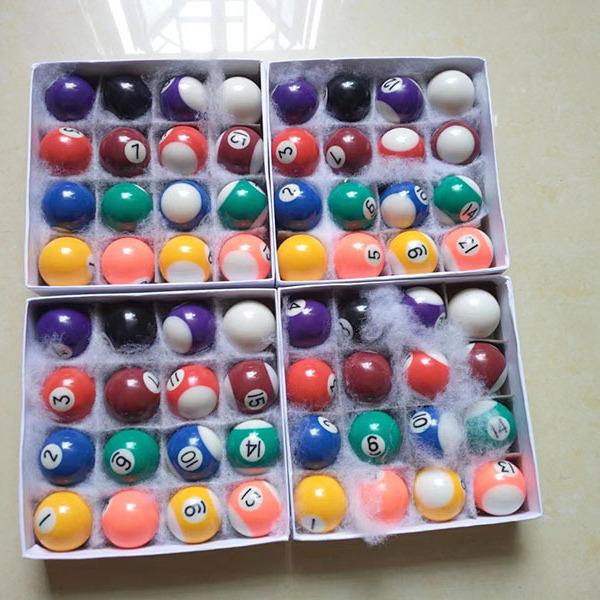 American Black Eight 32MM Billiard Balls for Children's Table Tennis