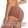 Factory Supply 2026 New High Waist Breathable 3Layers Leak Proof Period Underwear Women Menstrual Panties Culotte Menstruelle