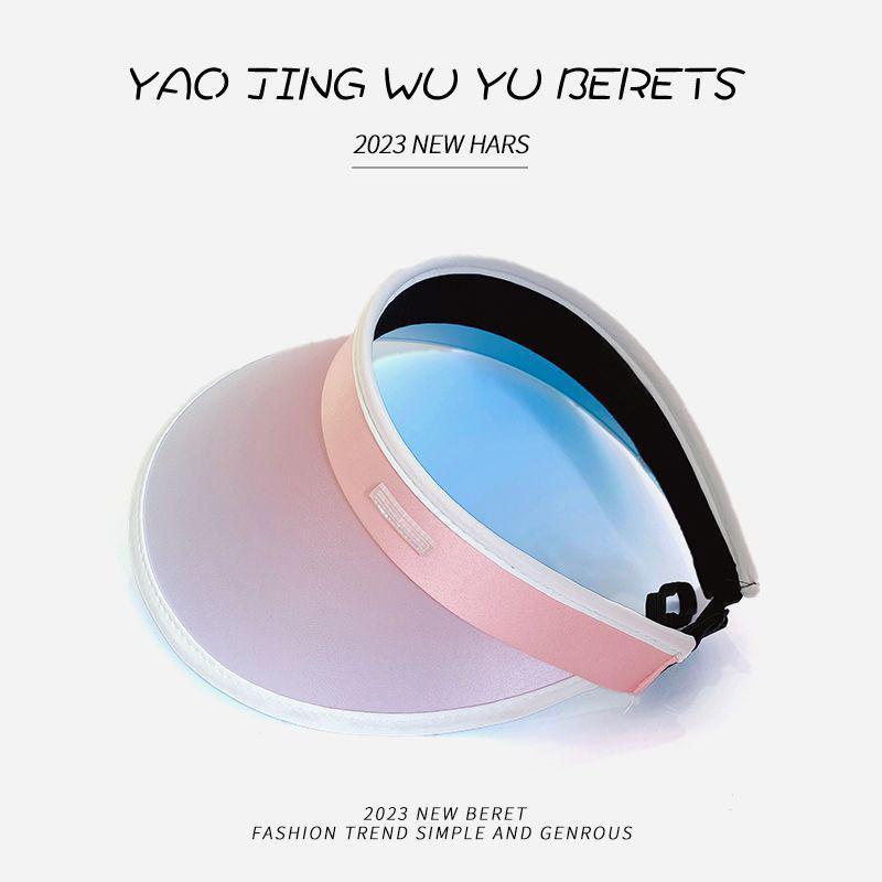 Elegant Brim Wide Sun Hat Women Featuring Foldable Design Outdoor Sunscreen Hat