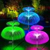 Solar Jellyfish Lights 7 Color Changing Solar Garden Lights Waterproof Outdoor Flowers Lamp Courtyard Pathway Landscape Decor