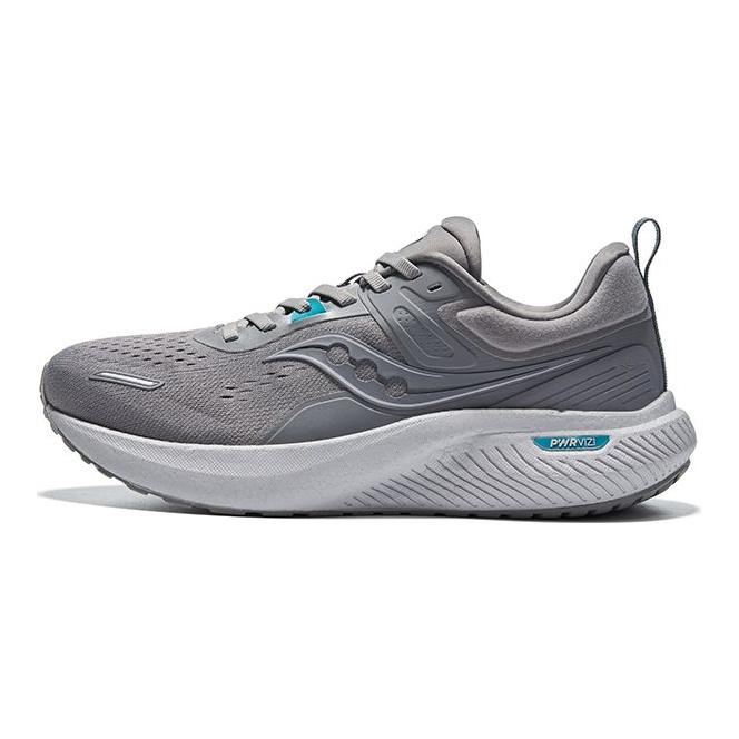 SAUCONY Runshield Удобная амортизация Низкие кроссовки для бега Унисекс кроссовки для бега Серый Зеленый S28200-2