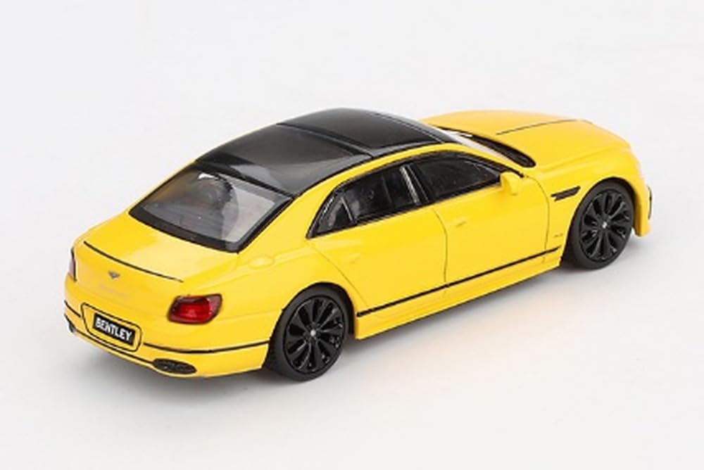 MINI GT Масштаб Bentley Flying Spur Монако Желтый Готовая модель 1/64 (Правый руль) MGT00955-R