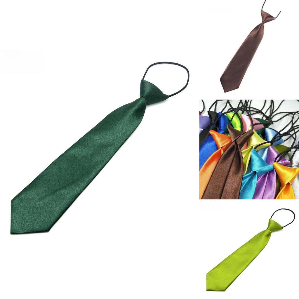 Детский галстук унисекс, повседневный, из полиэстерового шелка, для подарка и выступлений