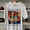 Футболка The Cure, Винтажная 1989 года The Cure Love Song The Prayer Tour Футболка Унисекс