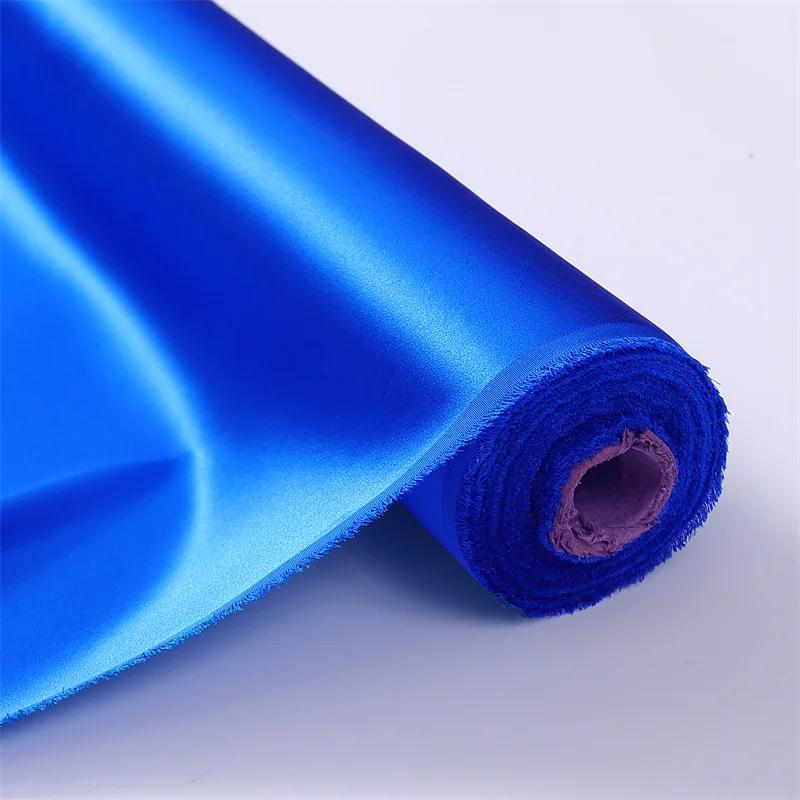 22 Момме 100% чистый шелк тутового шелкопряда ткани шармез текстильная вышивка одежда простая атласная шелковая ткань 100x114 см