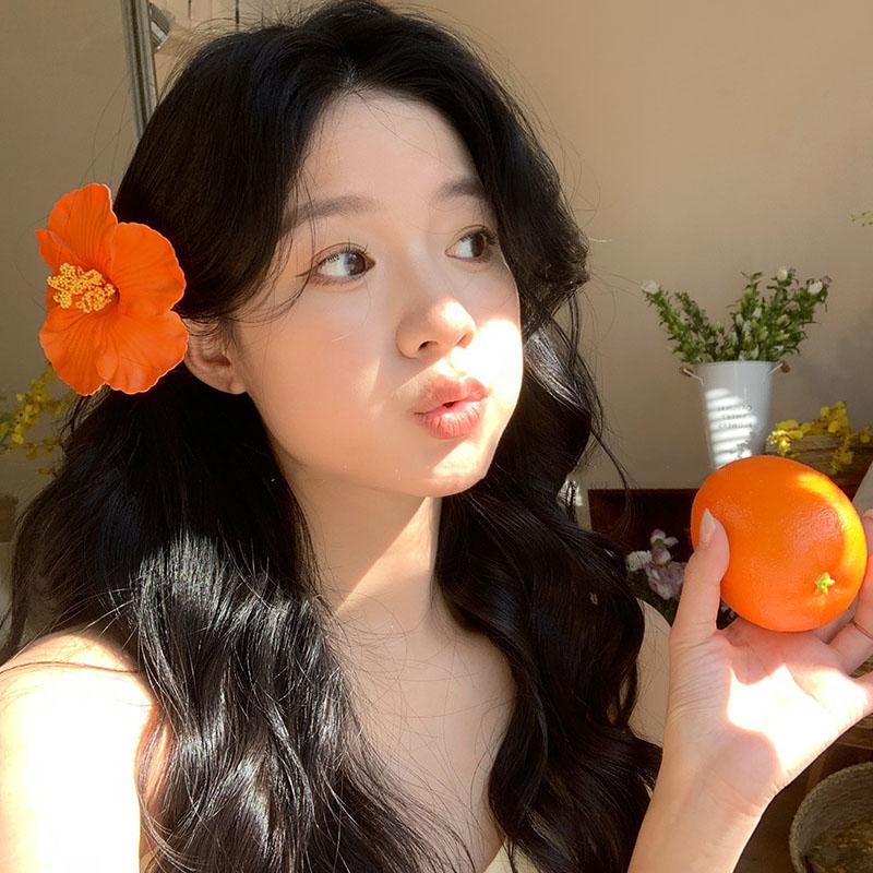 Гавайский пляж, красочные цветочные шпильки BB для женщин, романтическая заколка для волос, зажим для волос в стиле бохо, аксессуары для волос, головные уборы для вечеринок, подарки для девочек