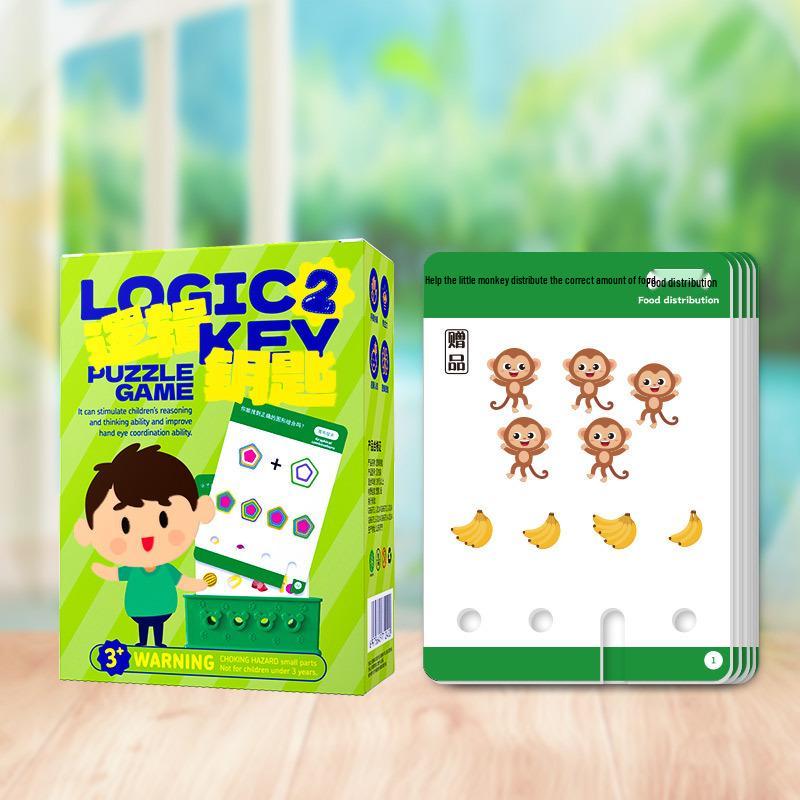 Логическая игра-головоломка для раннего развития мышления детей
