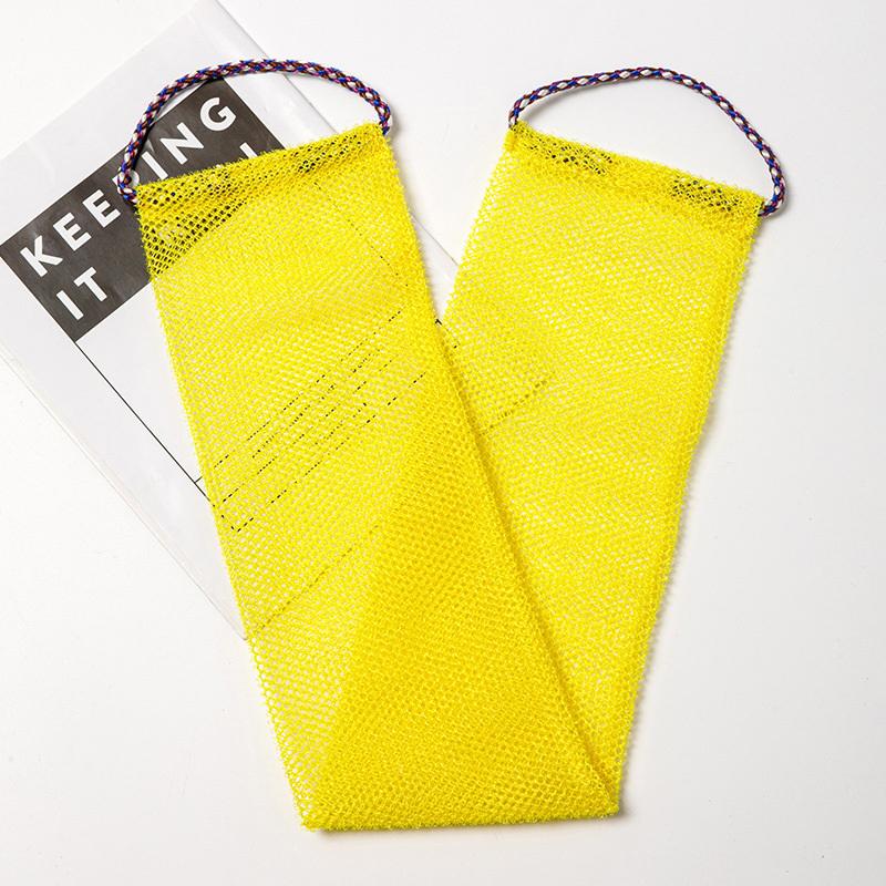 14x77 см банное полотенце африканская сетка длинная банная сетка губка отшелушивающая для душа скраб для тела скраб для спины разглаживающая кожа