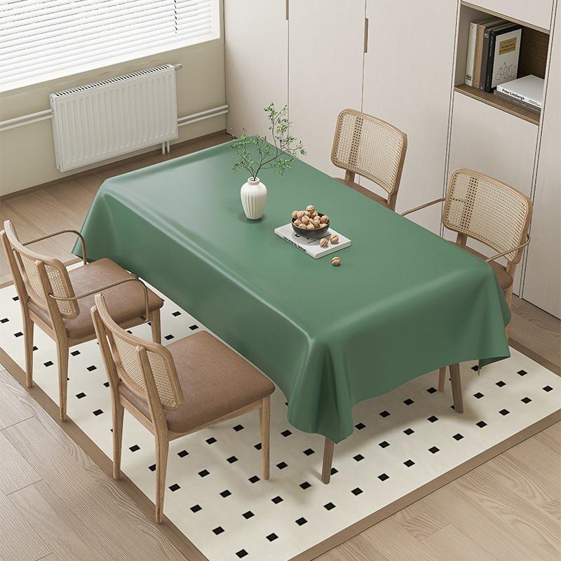 Скатерть с 100% водонепроницаемой прямоугольной ПВХ-скатертью, протираемая, скатерть для обеда, вечеринки, кемпинга на открытом воздухе