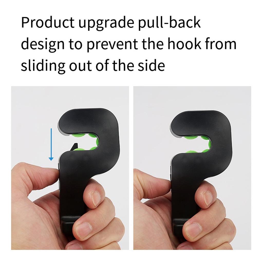 2 шт. автомобильные крючки для хранения, крючки для подголовников, легкий держатель для сумок, вешалка, сумка для продуктов на заднее сиденье автомобиля, автомобильные зажимы, аксессуары