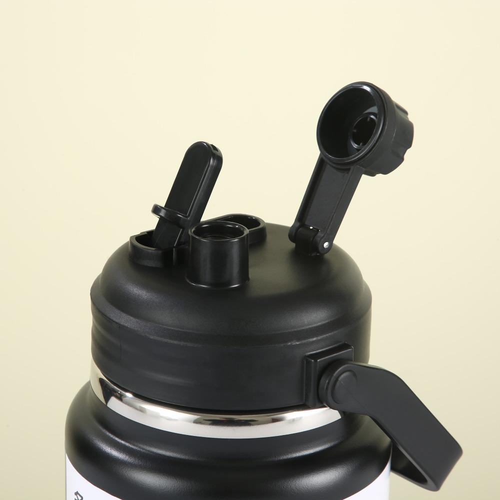 Large Capacity Sport Thermal Cup 1.5/2/2.5L Vacuum Flask Household Insulated Water Bottle Stadium