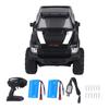 RC Crawler 110 Scale 2.4GHz 4WD LED Light 1500mAh 15kmh Rubber Tires RC Climbing Car with 2