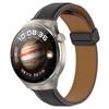 Для Huawei Watch Buds/Watch 4 Pro/Watch 3 Pro Ремешок для часов из натуральной коровьей кожи 22 мм Раскладывающаяся застежка Наручный ремешок