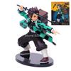 17cm Kimetsu No Yaiba Figure Demon Slayer Kamado Tanjirou Anime Figure Agatsuma Zenitsu Tomioka Giyuu Kamado Nezuko Figurine Toy