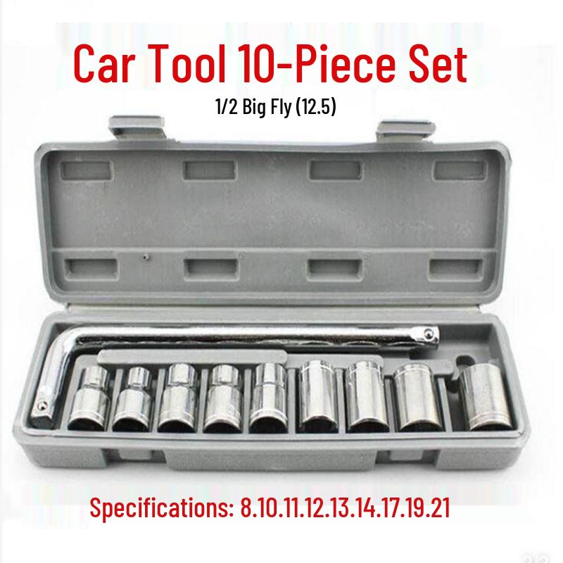 Набор многофункциональных трещоточных ключей из 46 предметов для ремонта автомобилей и мотоциклов