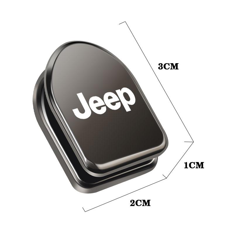 For Jeep 2Pcs Car Seat Back Hooks Portable Storage Holder Accessories For Jeep Grand Cherokee Wrangler JK Gladiator Compass R
