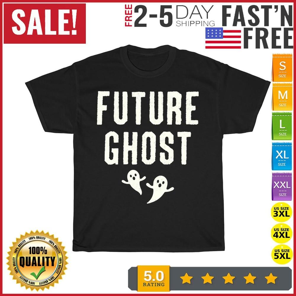 Halloween Future Ghost Vintage T Shirt Men Fashion 2023 Women T Shirt Short NEW