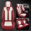 Luxury Car Seat Covers PU Leather Auto Seats Cushion Universal Four Seasons Protector Seat Interior Chair Seat-Cover Accessories