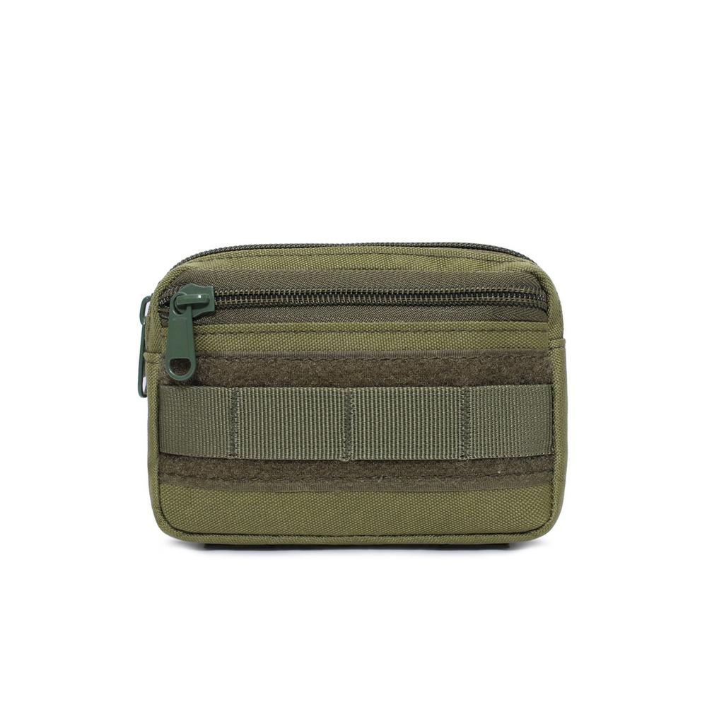 Двухслойная EDC сумка Мужская Тактическая поясная сумка на ремне Molle Нейлоновая поясная сумка-кошелек Аксессуары для кемпинга и охоты Утилитарная сумка