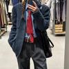 Узкий мужской галстук однотонный ретро-платок классический галстук из ПУ-кожи для мальчиков