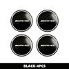 4pcs Car Wheel Center Hub Cap Badge Logo BFHDF3 Sticker Auto Decorative Accessories For AMG Mercedes Benz Exclusive C200 C260 C300 W202