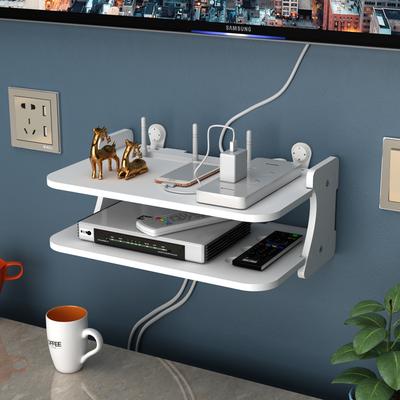 Настенный металлический ящик для беспроводного Wi-Fi роутера/ТВ-приставки/DVD-плеера/Подставка для телефона Полка Кронштейн WF