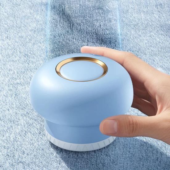 Yousheng Electric Fabric Shaver USB Rechargeable 6-Leaf Blades Sweater Defuzzer Cordless Clothes Lint Remover Portable Fuzz Pills Trimmer