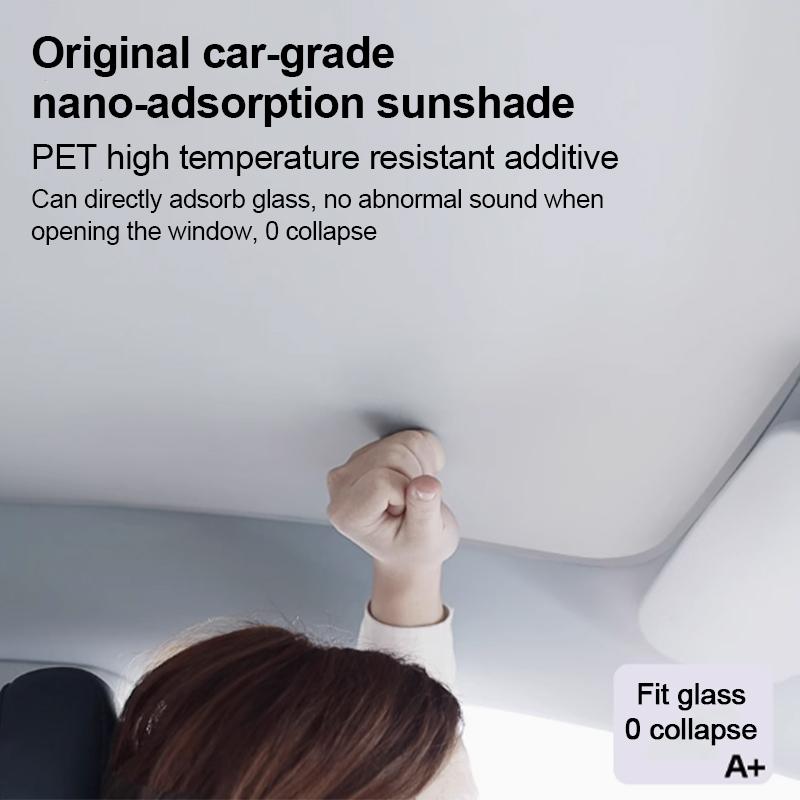 For Volvo EX30 Accessorie  2024 2025 Car Glass Roof Sun Shades Electrostatic Adsorption Sunroof Sunshade Skylight Accessorie