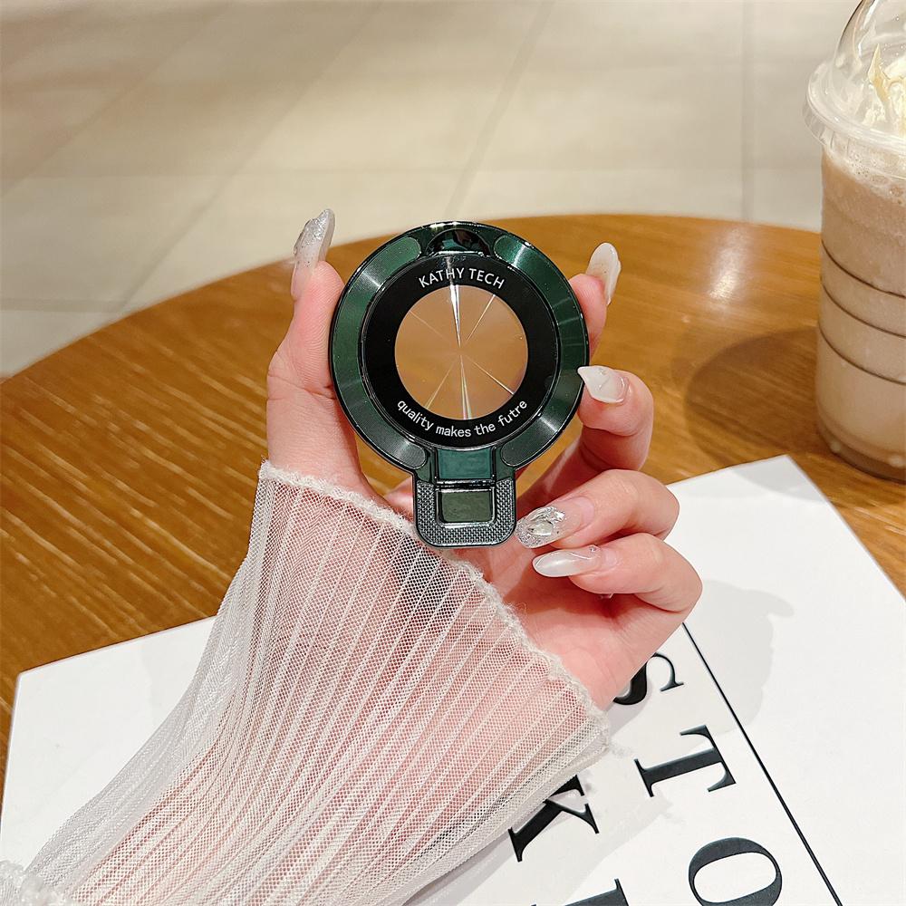 Universal Phone Ring Holder Grip Kickstand for Magsafe Magnetic For iPhone 12 13 14 15 Pro Max Samsung Xiaomi Plating Bracket