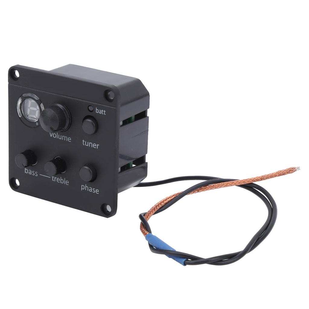 Звукосниматель для акустической гитары Встроенные предусилители Эквалайзер Эквалайзер Приклеенный к резонаторному отверстию Аксессуары для инструментов