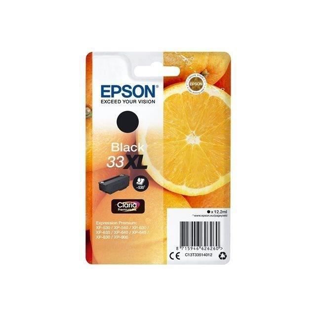 Cartouche D'encre EPSON T3351 XL Noir - Oranges (C13T33514012)
