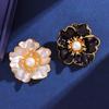 Senior Brooches Flower Leaf Brooch Pins for Women Suit Pendant  Fashion Brooches Jewelry