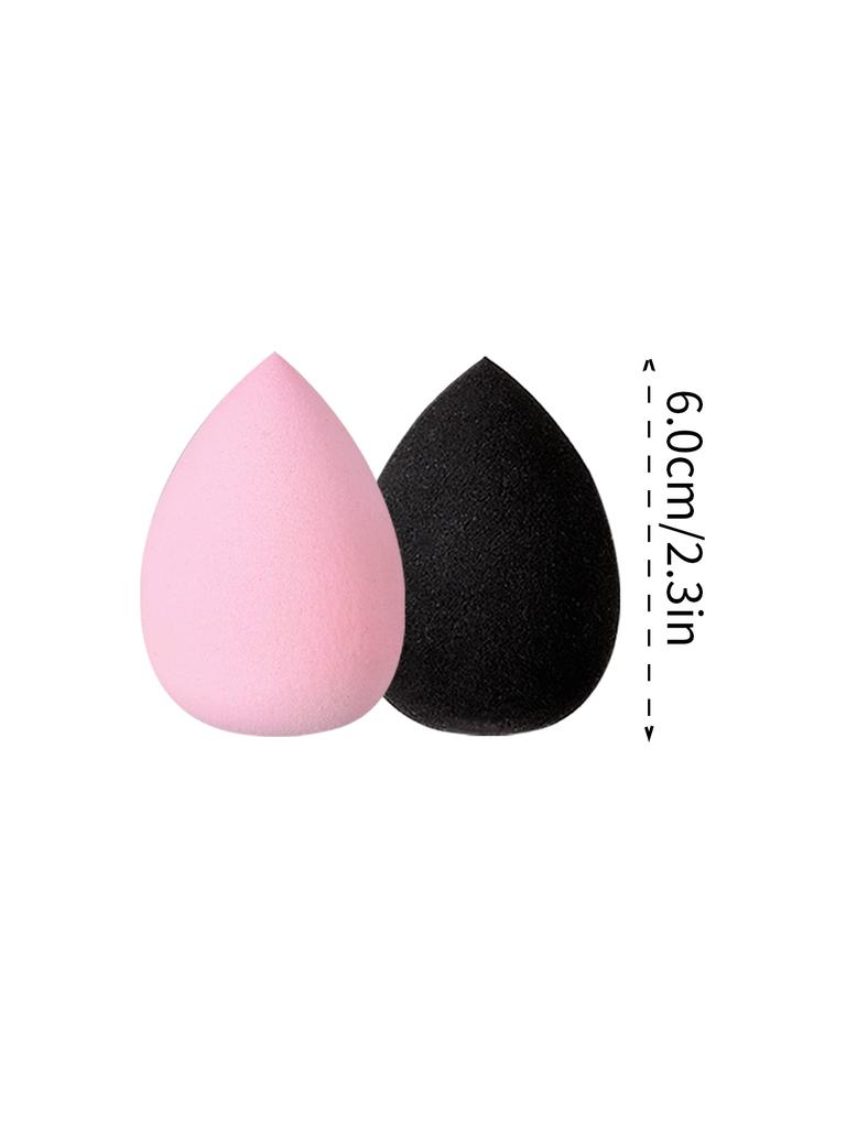 2PCS Makeup Sponge,Dry & Wet Dual-Use Beauty Egg-No Powder Waste,Suitable for Foundation/Concealer,Beginner-Friendly Makeup Tool