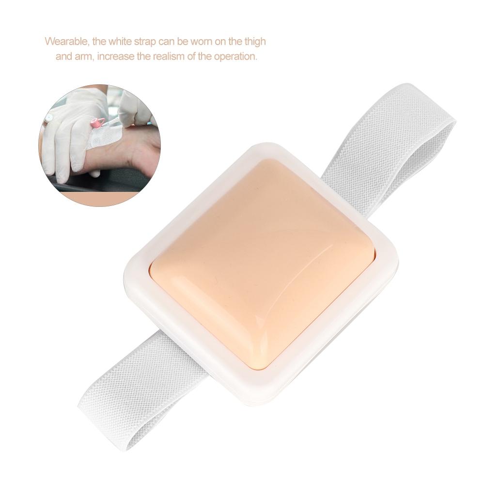 Wearable Simulation Human Skin Injection Model Training Pad Nurse Medical Practice Tool