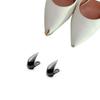 Metal Protective Head for High Heels Anti Kick Concealer Shoe Decoration Women Luxury Diamond Shoe Tip Accessories 2Pcs